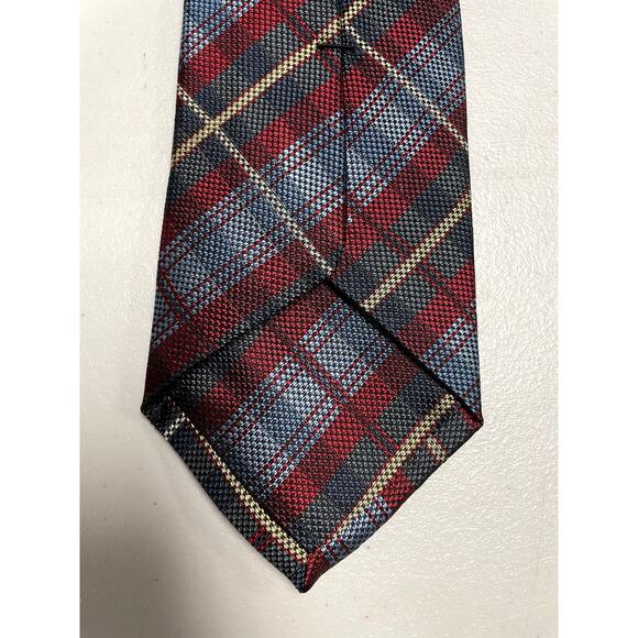 VINEYARD VINES Bundle of 2 Men's Neck Ties 100% Silk Plaid Check Multi Striped - Picture 10 of 14